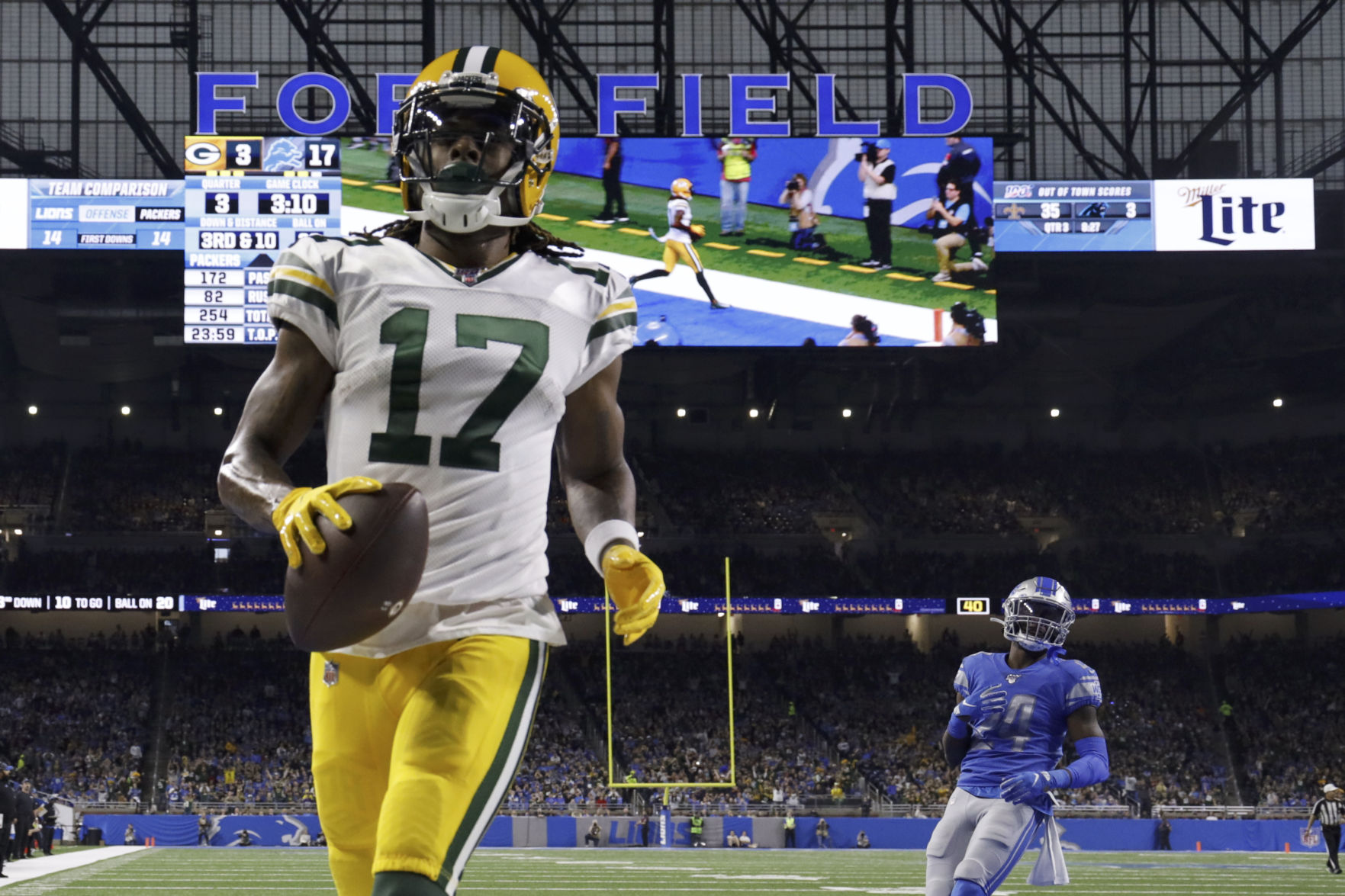 Packers Lions 2019